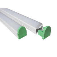 Boîtier de tube LED T8 intégré moderne de haute qualité avec accessoires, garantie 5 ans, excellent effet optique