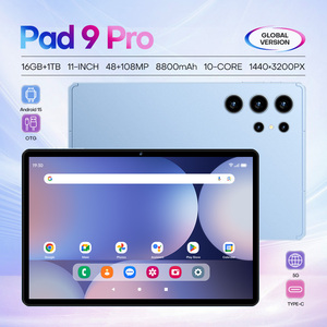 Mới đến 11 inch pad9 Pro Android 15 Máy tính bảng 5G Wifi gọi 16GB + 1TB MTK Deca lõi điện dung kinh doanh 4g + 5g - Product Image 3