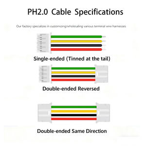 PH2.0 端子接线连接线束电缆 - Product Image 6