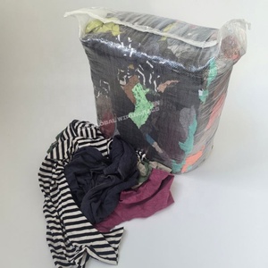 Trapos de Algodón 100% Industriales para Recortes, Trapos de Camiseta de Colores, Trapos Industriales - Product Image 1