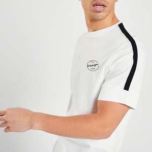 Camiseta de hombre con estampado 3D Oversize Heavyweight 230G personalizado 100% algodón bordado deportes manga corta chándal ropa deportiva hombre - Product Image 2