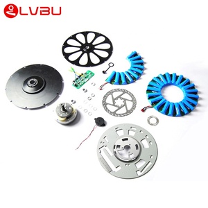 Kit de Conversión de Motor Eléctrico Inteligente Inalámbrico TODO <span class=keywords><strong>EN</strong></span> UNO, Diseño 2026, Piezas Personalizadas para Bicicletas Eléctricas, Motor de Buje Delantero - Product Image 3