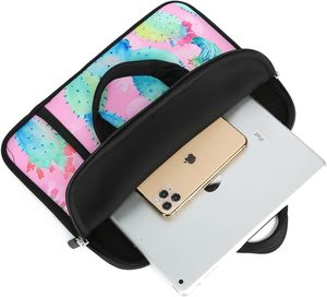14-15.6 inch Neoprene Bìa mềm Mang trường hợp với túi thêm cho Dell Lenovo HP - Product Image 1