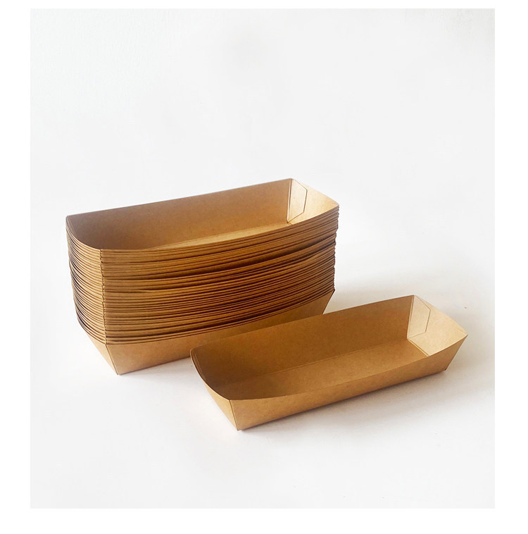 Scatola quadrata per barche in carta kraft