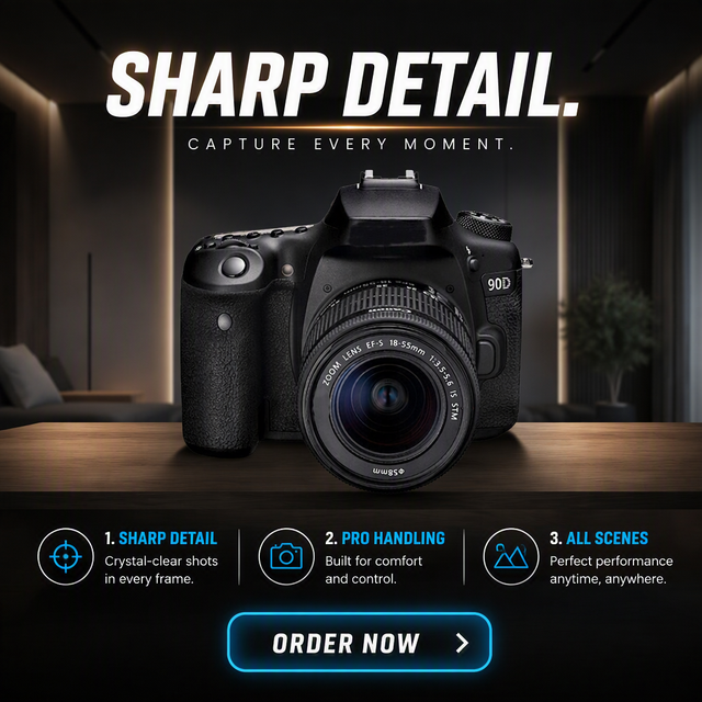 DF Hot Sale Digital Camera  99% New Professional DSLR Body Worn Camera  90D 24MP HD Video Recording,