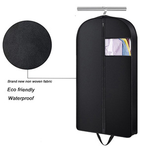 Durable reutilizable cremallera no tejido polvo Duff <span class=keywords><strong>tela</strong></span> Traje bolsas <span class=keywords><strong>ropa</strong></span> cubre Almacenamiento de viaje - Product Image 5