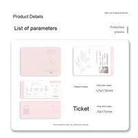Invitations de mariage et d'anniversaire luxueuses personnalisables en carton, style artisanal, imprimées en usine, couverture rigide, pour boissons et vêtements