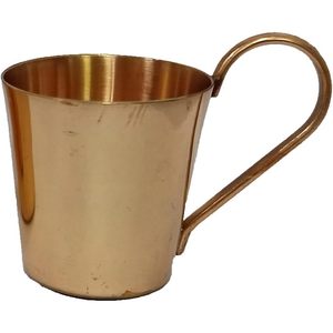 PARIJAT Artisanat Authentique Cuivre Massif Mini Moscow Mule Verre à liqueur Tasse/Tasse/Verre Unique Pack de 1 - Product Image 5