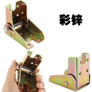 Patas Plegables para Sofá Ke Yang, 60x45x39mm, Zincadas, con Bisagra Autoblocante, Conector de Herrajes para Muebles - Product Image 5
