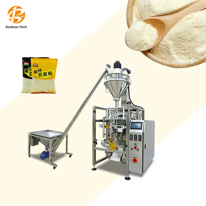 Fully Automatic Vertical Filling Packaging Milk Powder wheat flour maize sachet Milk Powder packing machine