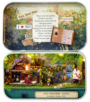 Modèle de boîte de théâtre en bois Zhiqu House Diy Cabin 4004, jouets en bois assemblés à Guangzhou pour les enfants de 14 ans et plus