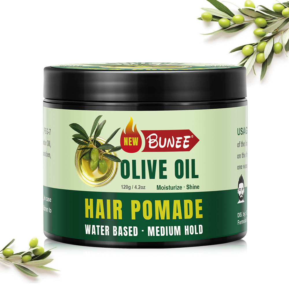 Olive Oil Gel Wax - Extra Strong Hold Hair Styling Pomade