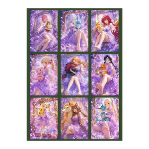 Cartes de collection Waifu Club Pokémon en acrylique A5, grand format, pour jeux de table – Vente en <span class=keywords><strong>gros</strong></span> - Product Image 5