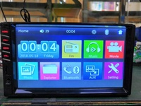 Reproductor MP5 para coche con pantalla táctil electrónica automática, Radio Multimedia con pantalla para coche, conexión USB, combinación de reproductores MP3 y MP4