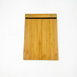 Exhibidor de Menús de Bambú, Porta Menús Vertical de Madera para Escritorio A4, Ligero, para Restaurantes y Cafeterías - Product Image 1
