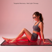 Couverture de luminothérapie rouge corps entier 660nm 850nm LED, pliable et portable, disponible en OEM/ODM