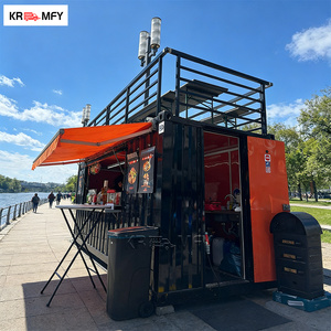 Premium Container Modular Street Food Restaurant Bar Mobile Kitchen Trailer - Product Image 5