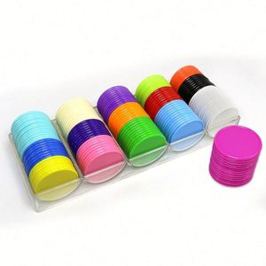 Fichas de Póker PS Directas de Fábrica, Material de Poliestireno, 39 mm, Color Sólido, Fichas de Juego, Logotipo Personalizado Disponible, Venta al por Mayor - Product Image 2