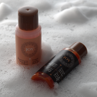 Vente en gros de petites bouteilles vides en plastique pour hôtel, gel douche, shampoing et après-shampooing