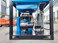 Compresor de Aire de Tornillo Monofásico de 37 kW y 220 V con Variador de Velocidad PM, Eficiencia Energética Clase 1, Envío en 3 Días, Garantía de 10 Años