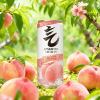 Eau gazeuse sans sucre Genki Forest, 0 calorie, saveur citron originale, boisson gazeuse avec supplément d'électrolytes