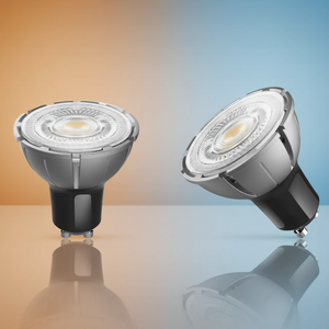 Bombilla <span class=keywords><strong>LED</strong></span> MR16 de 7.5W, Regulable, con Cambio de Temperatura de Color, para Vestíbulo de Hotel, Restaurante, CRI90, 24/36/60D - Product Image 1