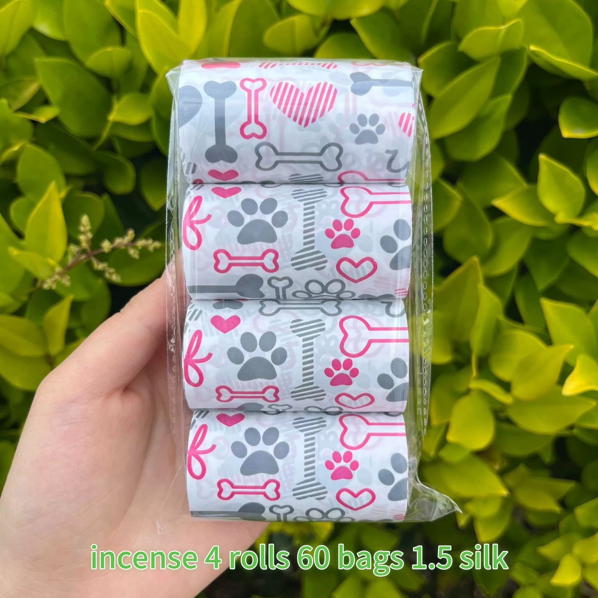 Encens fleuri 4 rouleaux 60 sachets 1,5 soie