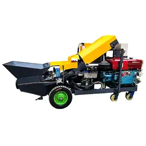 Diesel Concrete Pump Concrete Truck Mounted Pump Small Mobile Concrete Pump Price For Sale