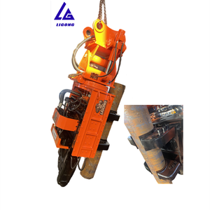 Superieure slagkracht zijdelingse klem palenram hydraulische vibrohamer veelzijdig voor ijzeren en betonnen palen - Product Image 3