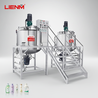Homogénéisateur industriel en acier inoxydable SUS304, une machine qui mélange les produits chimiques liquides, machine à mélanger le savon liquide