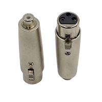 Adaptateur XLR femelle 3 broches en métal professionnel, convertisseur RCA vers XLR, adaptateur Speakon vers Phono F-F, adaptateur XLR vers RCA