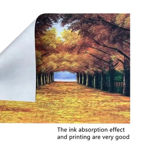 <span class=keywords><strong>Toile</strong></span> à peindre <span class=keywords><strong>vierge</strong></span> Keep Smiling 280g, <span class=keywords><strong>toile</strong></span> <span class=keywords><strong>vierge</strong></span> pour artiste, <span class=keywords><strong>toile</strong></span> polyester pour peinture à l'huile et à l'encre éco-solvant - Product Image 4