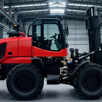 Nouveau chariot élévateur tout-terrain robuste BLT 4x4, moteur diesel, 3-5 tonnes, pour la construction et l'agriculture