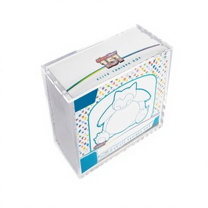 ETB Magnetic <strong>Acrylic</strong> <strong>Box</strong> Portable Modern <strong>Acrylic</strong> Display <strong>Box</strong> Magnetic Closure for Poke Mon <strong>Cards</strong> Compatible Elite Trainer <strong>Box</strong> - Product Image 4