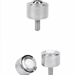 M16 Bolt KSM-30FL Universal Steel Bull Eye <span class=keywords><strong>Wheel</strong></span> Novo Aço Carbono Nylon Transportador Rodízios Roller <span class=keywords><strong>Ball</strong></span> Bearing <span class=keywords><strong>Ball</strong></span> Transfer Units - Product Image 1