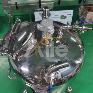 Tanque Mezclador de Perfume de 50L 100L SUS304 con <span class=keywords><strong>Motor</strong></span> y Mezclador Neumático para Mezclar Líquidos Plásticos, Fabricante de Fábrica - Product Image 5