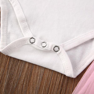 Ropa de Moda Infantil, Ropa Casual para Bebés, Conjuntos de Algodón para Niñas con Falda Tutú para Tailandia - Product Image 6