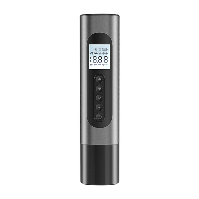 Inflator Tire Mini Air Pump with 2600mAh Battery Wireless LED Display Tire Pump for Car Motor Bike Bicycle and Basketball