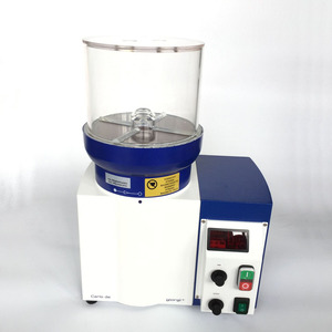 Máquina de herramientas de joyería de fábrica 2024, máquina de acabado Vibro de precisión, máquina de acabado de disco centrífugo con barriles secos y húmedos - Product Image 4