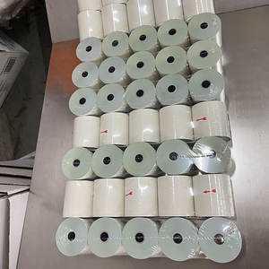 NCR Papel 2 3 katmanlı renk 76X70mm nakit Reigister kayıt kontrol fatura yinelenen kopyalama çoğaltmak not kağıdı rulo - Product Image 4