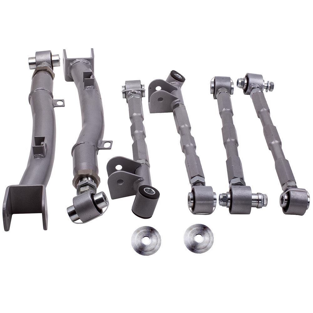Kit bracci di sospensione anteriore compatibile per BMW 5 E60 E61 composto da 10 ricambi auto