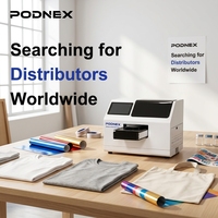 Imprimante de coques de téléphone tout-en-un PodNEX DX7 à jet d'encre UV automatique contrôlée par Android, nouvelle imprimante à plat flexible personnalisée pour la personnalisation