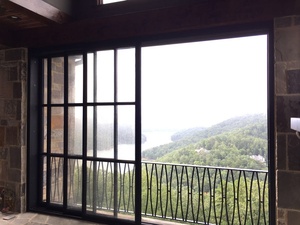 2024 grande vue <span class=keywords><strong>porte</strong></span> coulissante en acier empileur à <span class=keywords><strong>seuil</strong></span> bas <span class=keywords><strong>porte</strong></span> <span class=keywords><strong>de</strong></span> sécurité à Double vitrage trempé pour <span class=keywords><strong>patio</strong></span> - Product Image 5