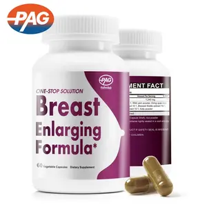补充剂制造商天然女性隆胸生长雌激素补充剂女性素食丰胸胶囊