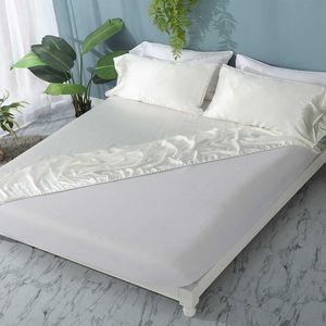 100% 真丝床罩床单桑蚕丝床笠豪华真丝床上用品套装 - Product Image 6