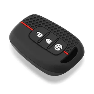 Étui de clé en silicone pour Dacia Sandero Stepway Logan Duster pour Renault Clio 5 Dokker Logan Stepway Clio 5 SS2 Renault <span class=keywords><strong>Twingo</strong></span> - Product Image 3