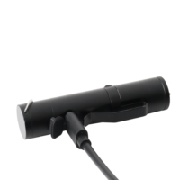 Lampe torche d'urgence mini 500LM UV étanche rechargeable avec clip magnétique et allume-cigare pour camping en extérieur