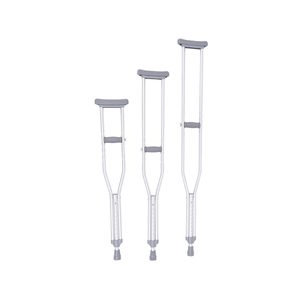 Aleación de aluminio Ligero Durable Axilar Bastón Médico Portátil Cómodo Ajustable Axilar - Product Image 2