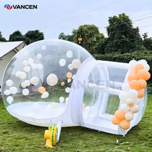 Commercial TPU Inflatable Bubble House 10ft Balloon Bounce House Toddlers Bubble Tent Dome For Backyard Birthday Wedding Party