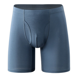 <span class=keywords><strong>Calzoncillos</strong></span> de LICRA de algodón XL para hombre, <span class=keywords><strong>Calzoncillos</strong></span> Bóxer con logotipo personalizado de calidad, <span class=keywords><strong>calzoncillos</strong></span> transpirables con mosca abierta para adultos, diseño sostenible - Product Image 5